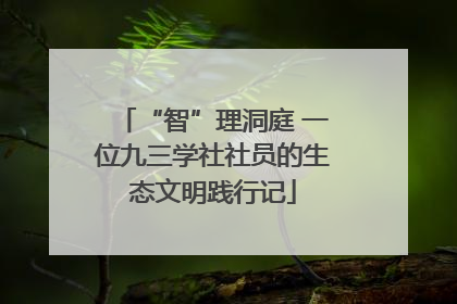 “智”理洞庭 一位九三学社社员的生态文明践行记