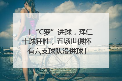“C罗”进球，拜仁十球狂胜，五场世俱杯有六支球队没进球