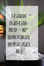 石鼓区“乐游石鼓·惠享一夏”暑期文旅消费季正式启幕