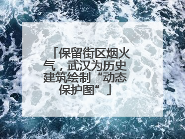 保留街区烟火气，武汉为历史建筑绘制“动态保护图”