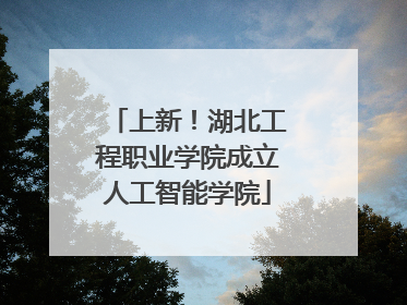 上新！湖北工程职业学院成立人工智能学院
