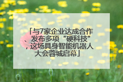 与7家企业达成合作、发布多项“硬科技”，这场具身智能机器人大会蓉城启幕