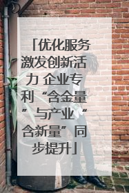 优化服务激发创新活力 企业专利“含金量”与产业“含新量”同步提升