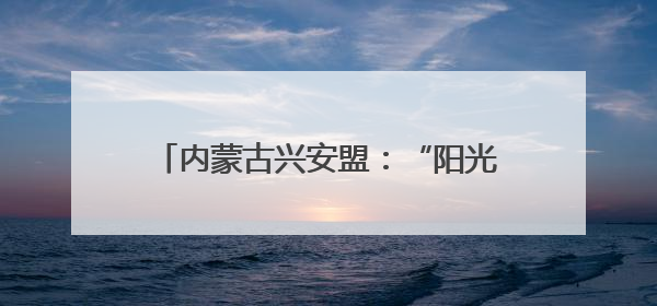 内蒙古兴安盟：“阳光银行”点亮乡村振兴路