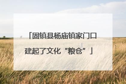 固镇县杨庙镇家门口建起了文化“粮仓”