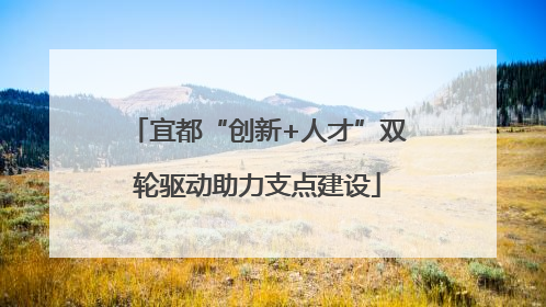 宜都“创新+人才”双轮驱动助力支点建设