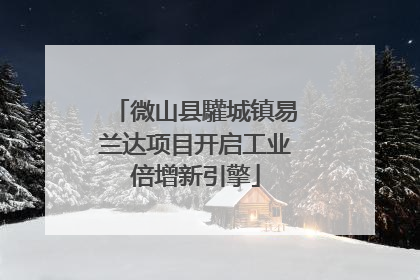 微山县驩城镇易兰达项目开启工业倍增新引擎