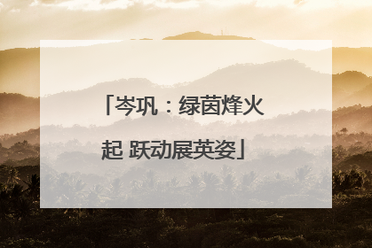岑巩：绿茵烽火起 跃动展英姿