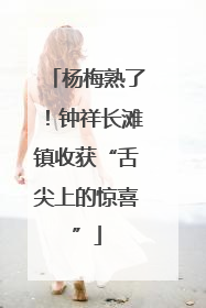 杨梅熟了！钟祥长滩镇收获“舌尖上的惊喜”