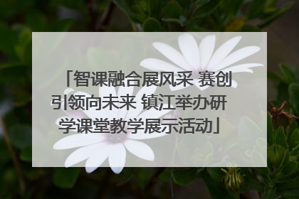智课融合展风采 赛创引领向未来 镇江举办研学课堂教学展示活动