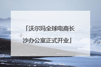 沃尔玛全球电商长沙办公室正式开业