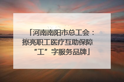 河南南阳市总工会:擦亮职工医疗互助保障“工”字服务品牌