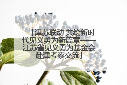 津苏联动 共绘新时代见义勇为新篇章——江苏省见义勇为基金会赴津考察交流