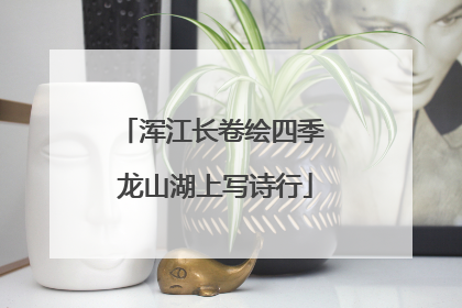 浑江长卷绘四季 龙山湖上写诗行