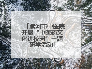 漯河市中医院开展“中医药文化进校园”主题研学活动