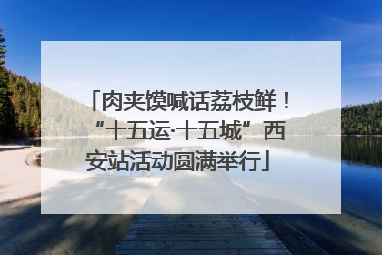 肉夹馍喊话荔枝鲜！“十五运·十五城”西安站活动圆满举行