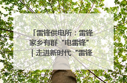 雷锋供电所：雷锋家乡有群“电雷锋”｜走进新时代“雷锋传人 长沙榜样”