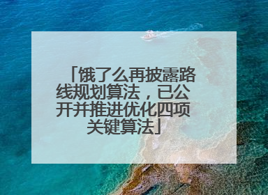饿了么再披露路线规划算法，已公开并推进优化四项关键算法