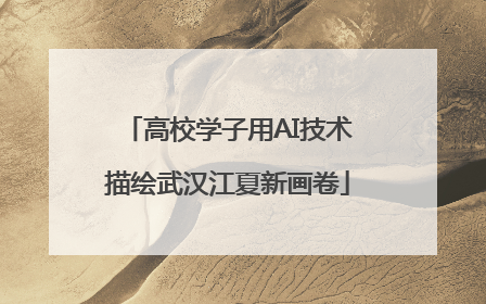 高校学子用AI技术描绘武汉江夏新画卷