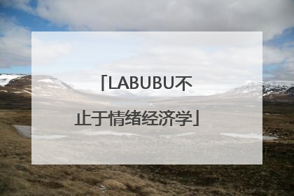 LABUBU不止于情绪经济学
