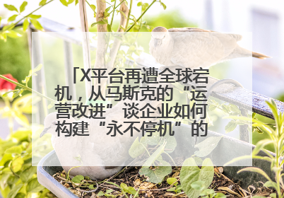 X平台再遭全球宕机，从马斯克的“运营改进”谈企业如何构建“永不停机”的数字护城河